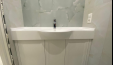 Столешница в ванную комнату из акрила Grandex P104 Pure White