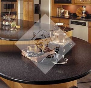 Столешница для кухни Hi-macs Sand&Pearl G010 Black Pearl 245
