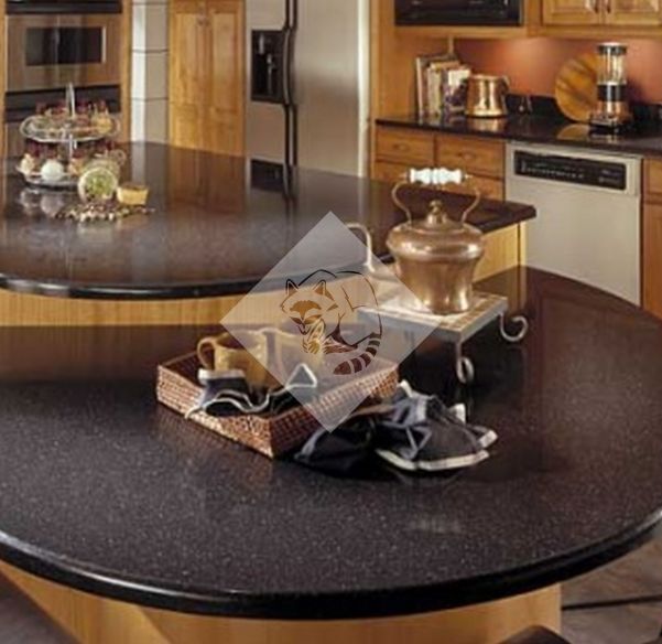 Столешница для кухни Hi-macs Sand&Pearl G010 Black Pearl 245